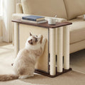 Pet Corner Sofa Side Table Scratcher Black Walnut Right Veehoo Couch Protector